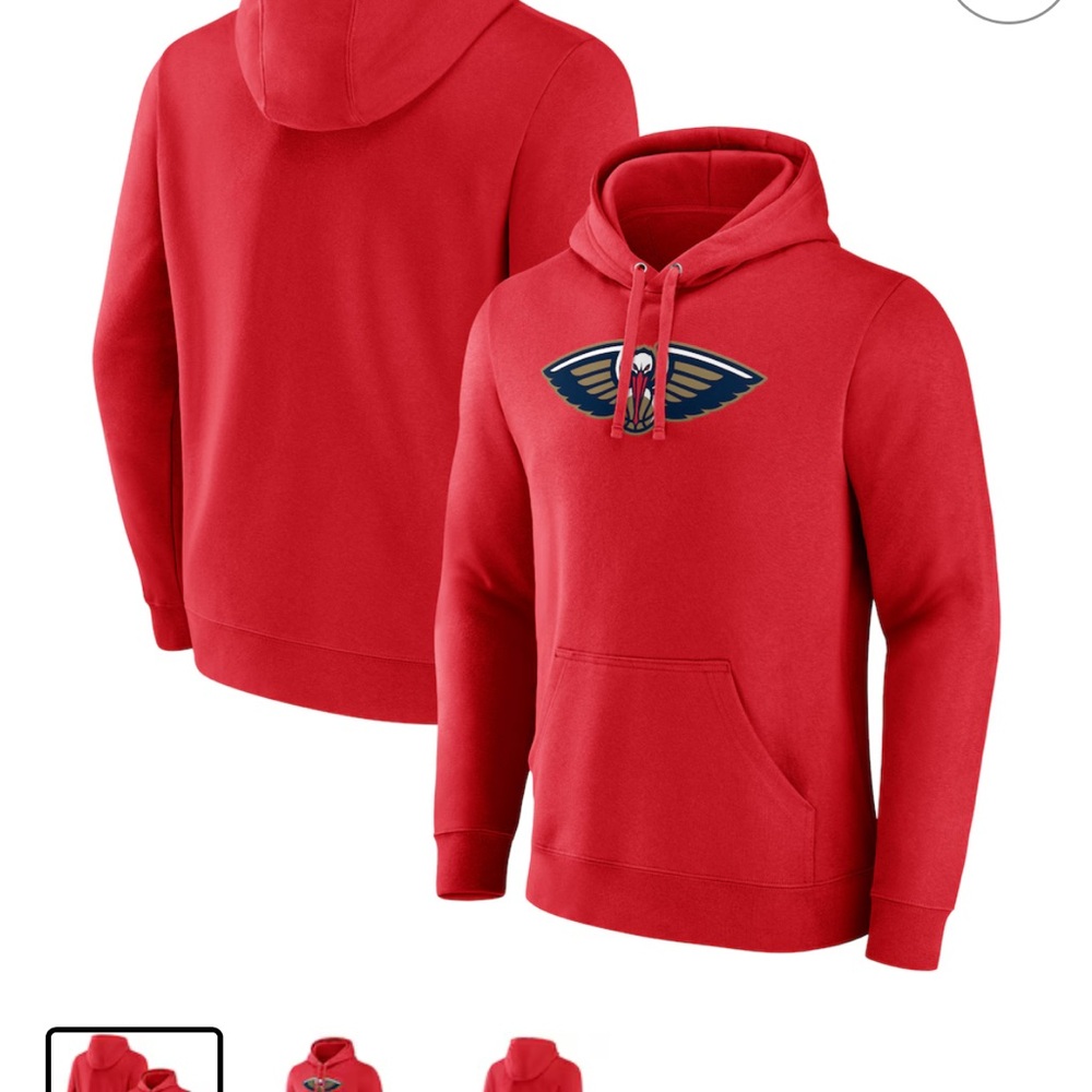 Fanatics Red New Orleans Pelicans Size Small